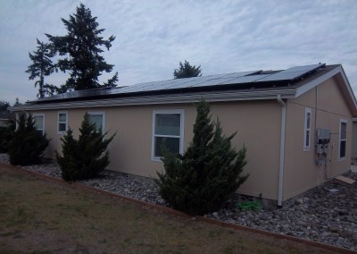 Residence, 8.18kw SunPower, Sequim, 2015