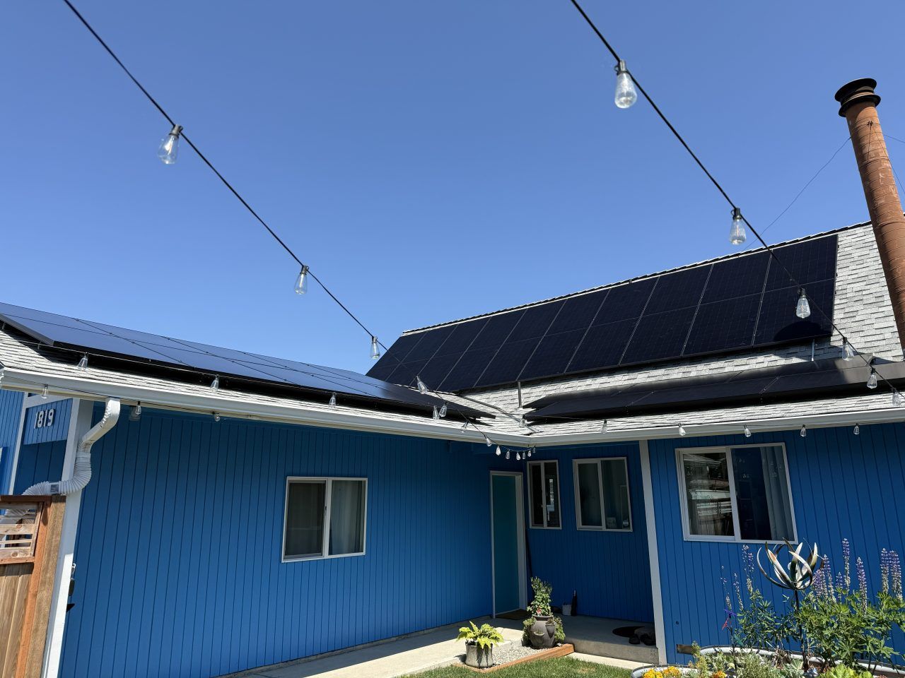 12.6 kW rooftop solar array installed by Power Trip Energy on a Port Orchard, WA home in 2025