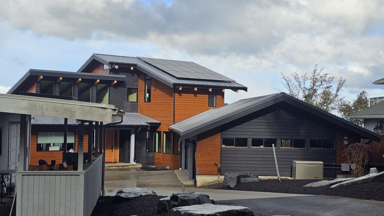 6.3 kW rooftop solar array installed by Power Trip Energy on a Poulsbo, WA home in 2025