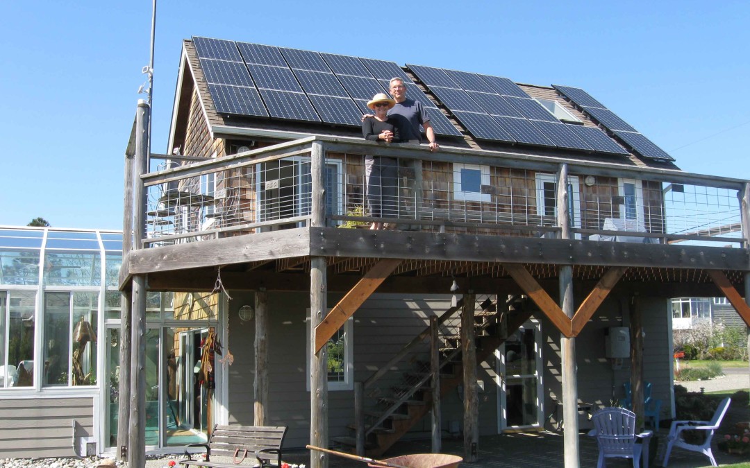 Anderson Residence, 5.46 KW, Sequim, 2009