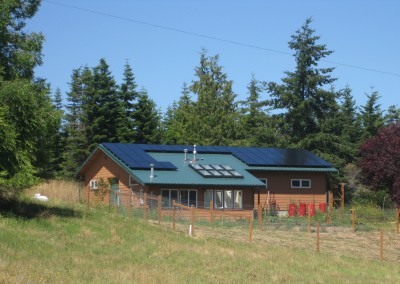 Barton Residence, 9.45 KW, Sequim, 2010