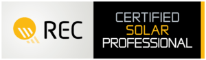 REC Certified Solar Professional badge