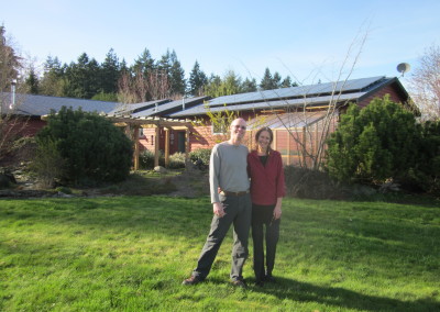 Chase – Tyler Residence, 6.56 KW SunPower X21-345 PV Array, Sequim, 2015