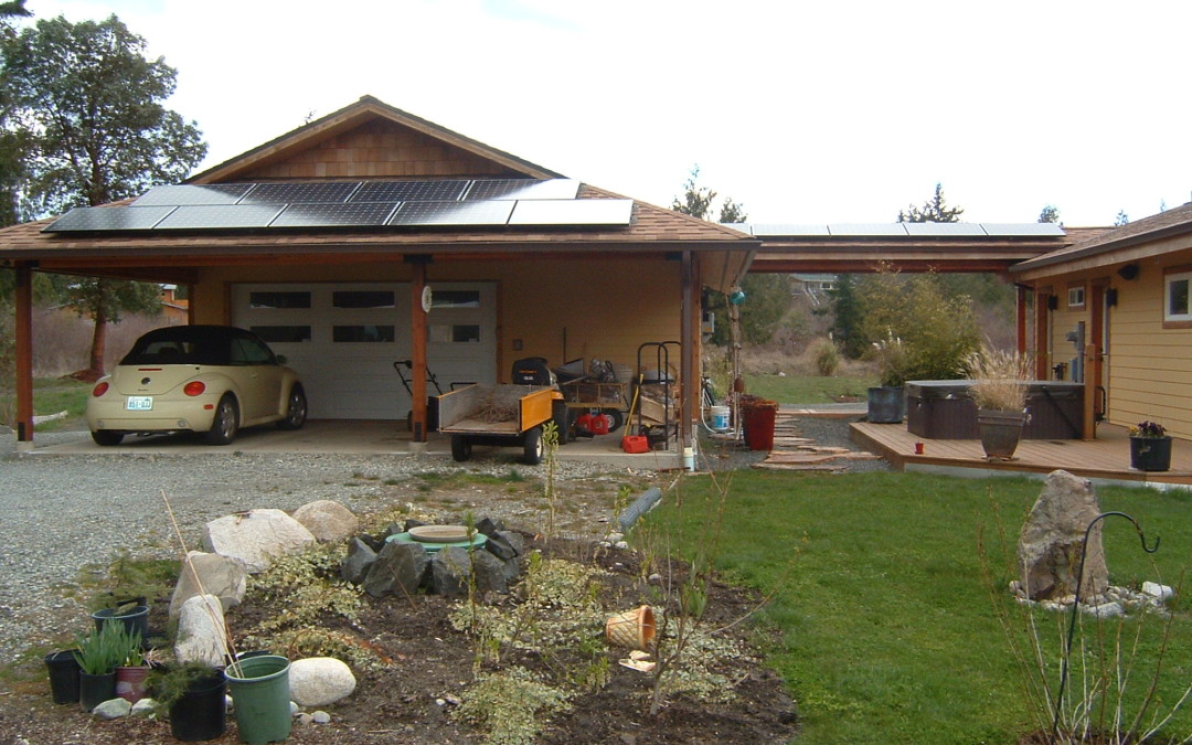 Crouse Residence, 2.8 KW, Port Townsend, 2007