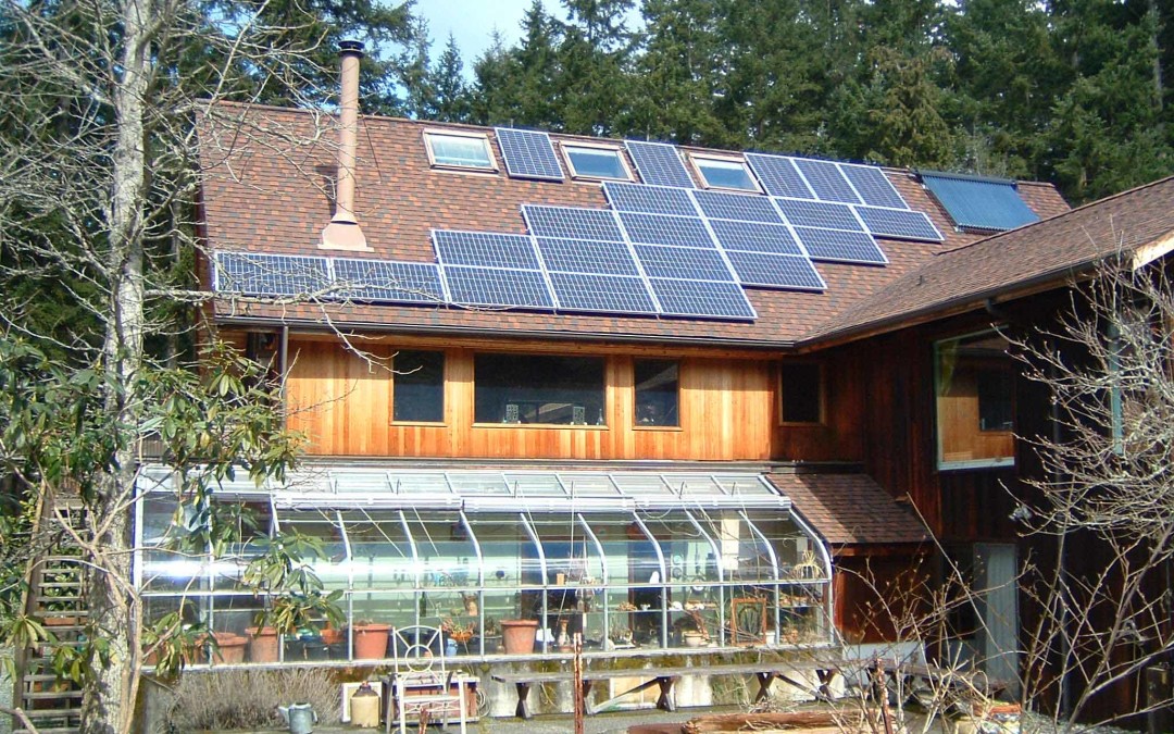 Evans Residence, 4.18 KW, Port Townsend, 2008