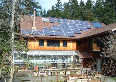 Evans Residence, 4.18 KW, Port Townsend, 2008