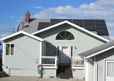 Residence, 4.58 KW, Hansville, 2014