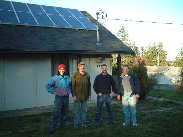 Doughty Residence, 3 KW, Port Townsend, 2003