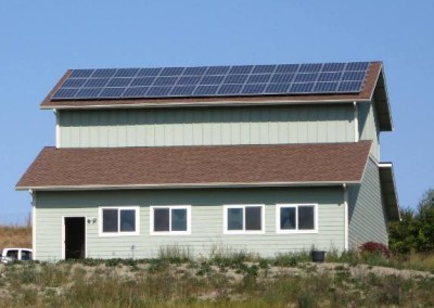 Hill Residence, 9.36 KW, Sequim, 2011