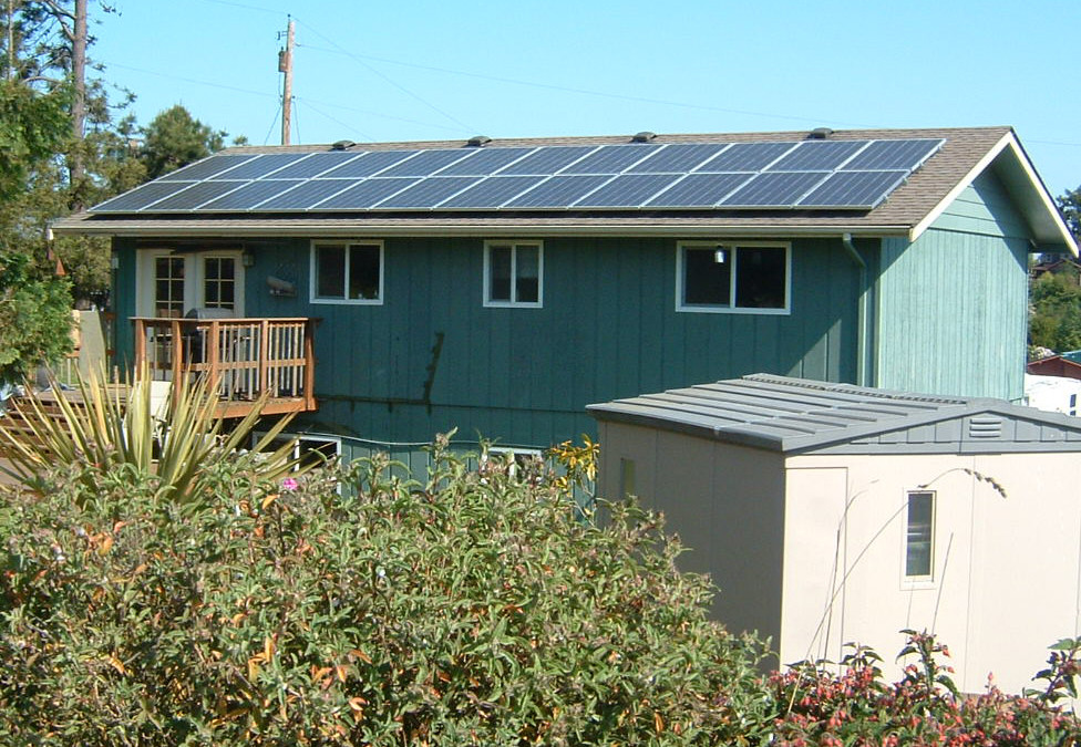 Holeman Residence, 4.32 KW, Port Townsend, 2007