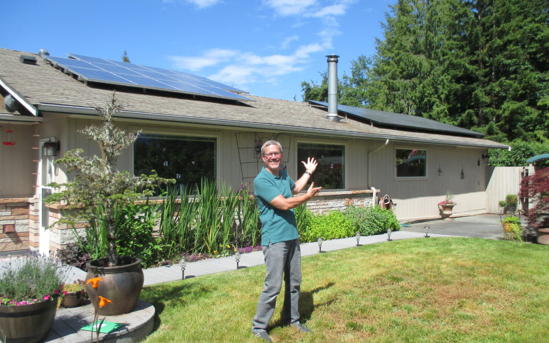 Fisher residence, 4.58 KW, Port Angeles, 2016
