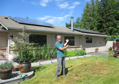 Fisher residence, 4.58 KW, Port Angeles, 2016