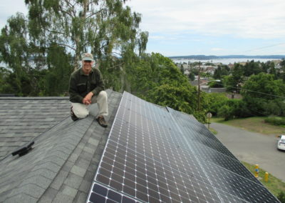 Lubinski Residence, 7.59kW, Port Townsend, 2016