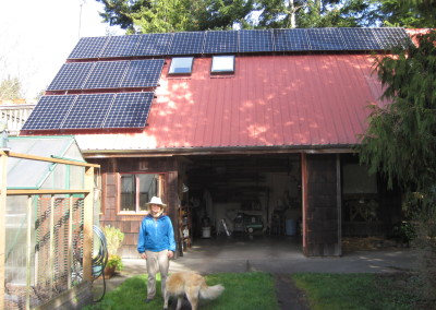 Llewellin Residence, 5.52 KW SunPower, Port Townsend, 2015