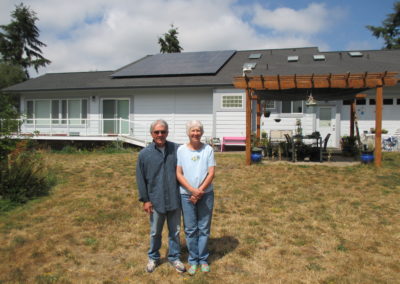 Ryan Residence, 9.81kW , Port Townsend, 2016