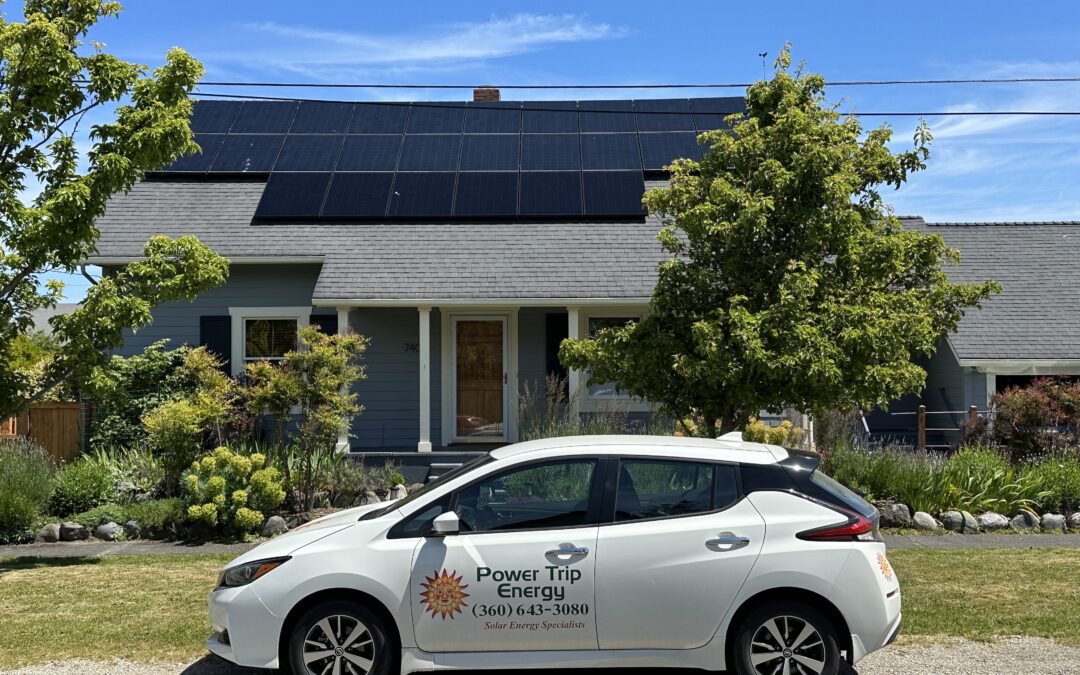 Donaldson Residence, 2 KW Sunpower Addition (9 KW Total Array), Port Townsend, May 2024