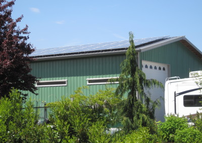 Grad Residence, 9.8 KW Solar World, Sequim, 2015