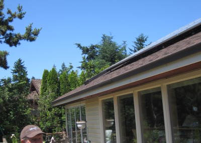 White Residence, 5.67 Solar World, Port Townsend, 2015