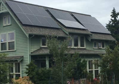 Feit residence, 7.19 KW, Port Townsend, 2016