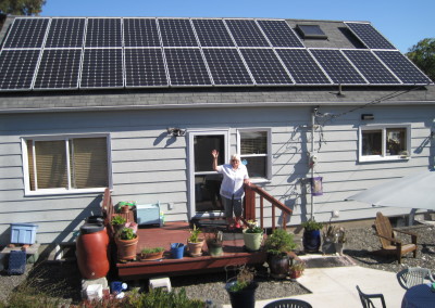 Nickolaus Residence, 6.3kw Solar World, Port Angeles, 2015