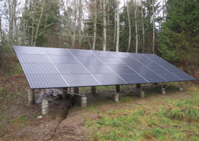 Stewart Residence, 9.16kw SunPower, Port Angeles 2015