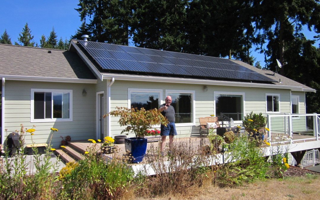 Robards Residence, 9.81 KW, Sequim, 2014