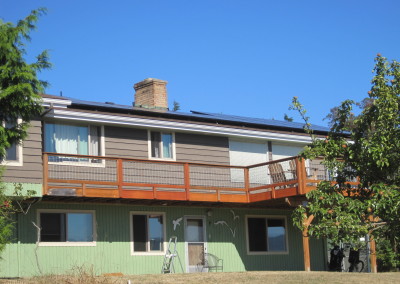 Woodson Residence, 9.16 KW, Port Townsend, 2014