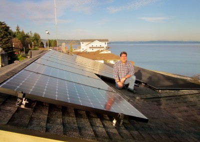 Maher Residence, 9.16 KW SunPower, Suquamish, 2015