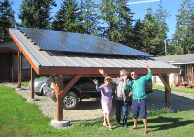 Morgan Residence, 6.9kW , Port Angeles, 2016