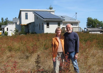 Lerich Residence – Phase II, 6.08 KW, Marrowstone Island, 2009