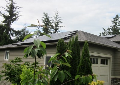 McDevitt Residence, 8.18 KW, Bainbridge Island, 2014