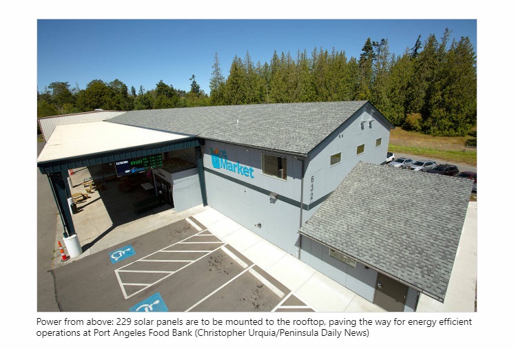 Port Angeles Food Bank Plans on Going Solar for the Community