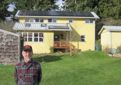 Biggert Residence, 8.28 KW, Bainbridge Island, 2014