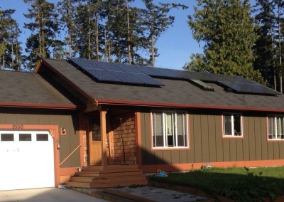 Sexton Residence, 5.23 KW, Port Townsend, 2013