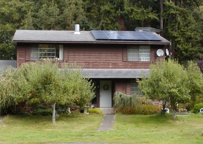 Smith Residence, 2.7 KW, Port Angeles, 2007