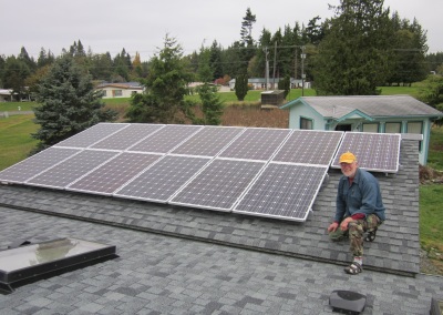 Housinger Residence, 3.51 KW, Port Angeles, 2013