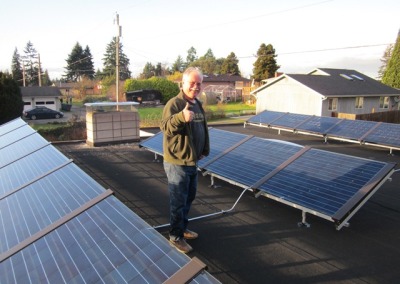 Warder Residence, 3.4 KW, Port Angeles, 2013