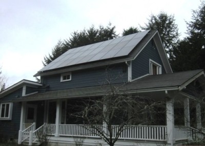 Stowell Residence, 7.85 KW, Bainbridge Island, 2014